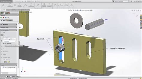 solidworks slot mate not working